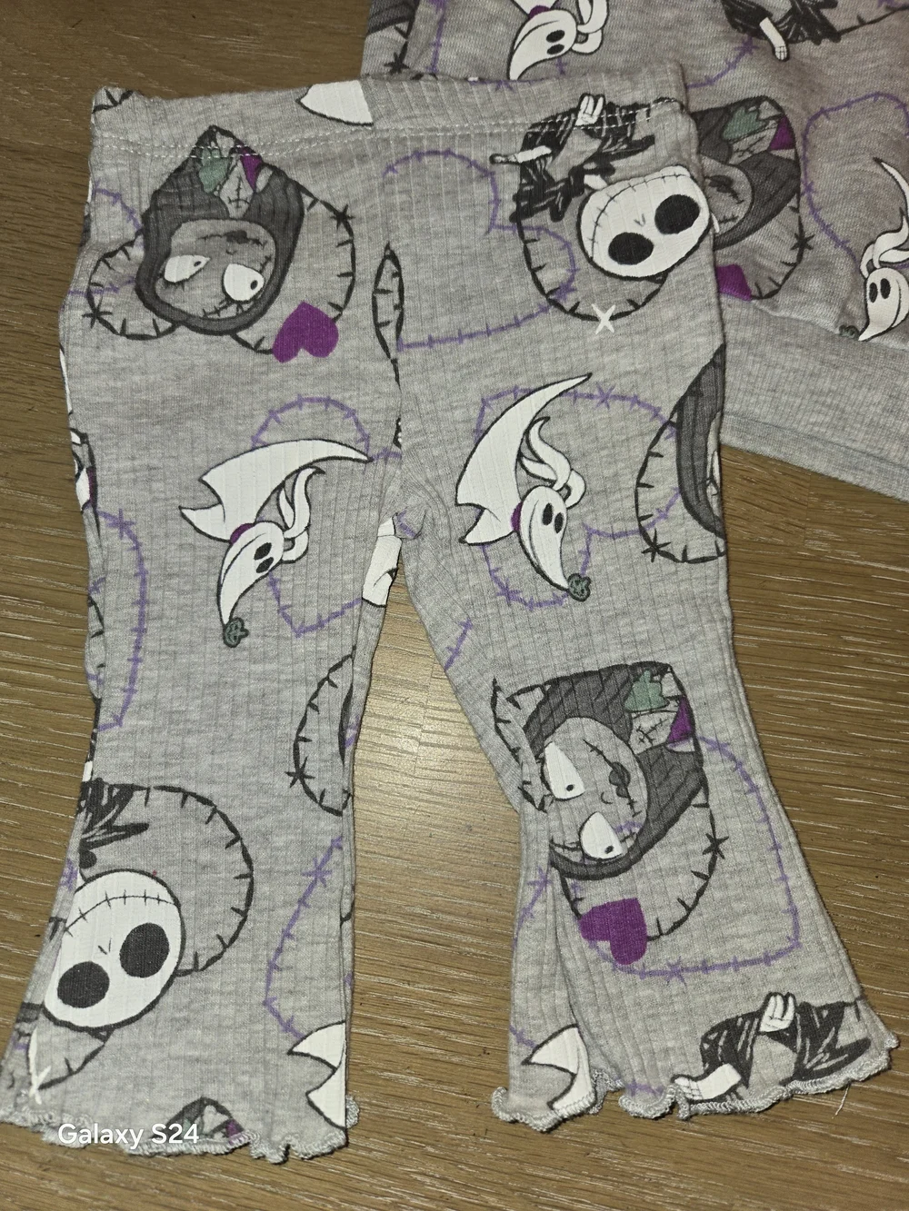 Disney Baby Nightmare Before Christmas Sweatshirt Flared Pants Outfit New 0-3 Mo